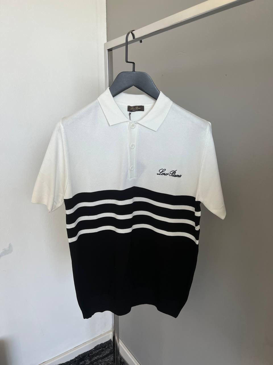 LORO PIANA POLO T-SHIRT 0645 KNITTED