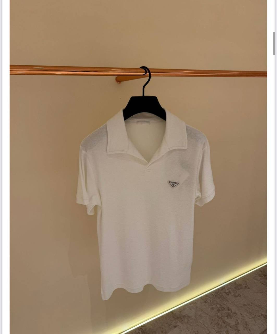 PRADA POLO T-SHIRT 0684 TERRY CLOTH