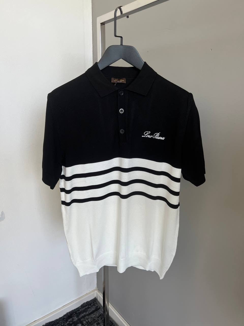 LORO PIANA POLO T-SHIRT 0644 KNITTED