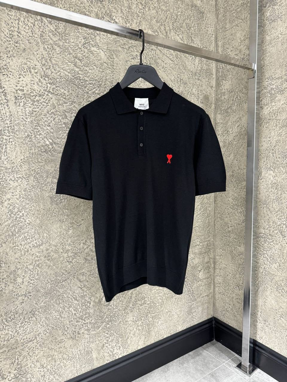 AMI PARIS T-SHIRT 0403 TRICOTÉ