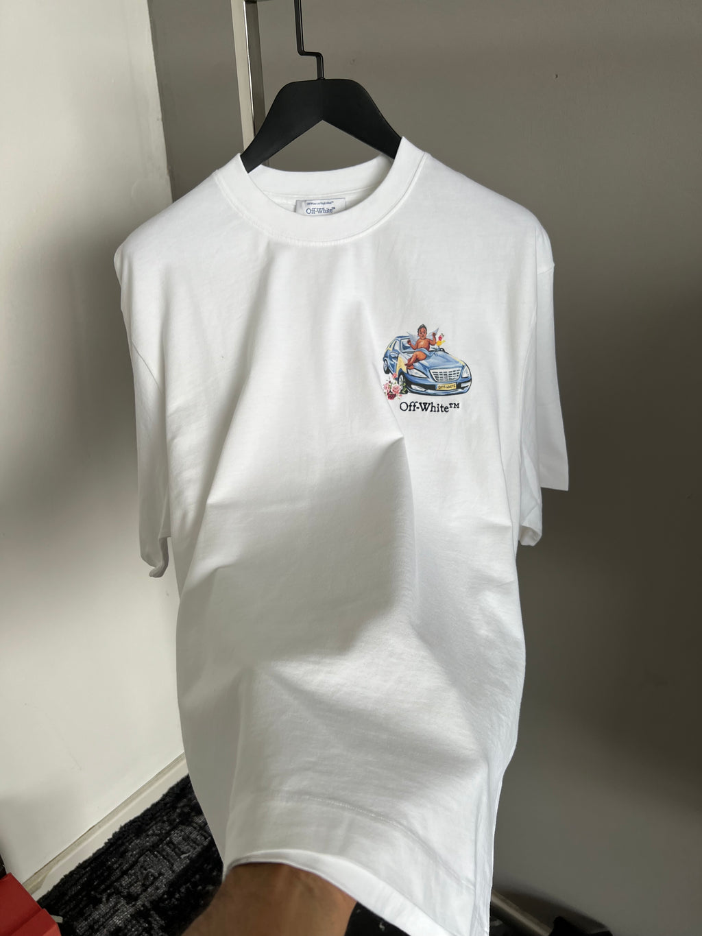 OFF-W T-SHIRT 0695 OVERSIZED