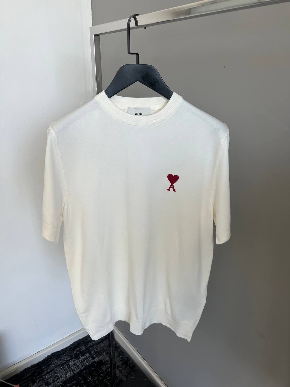 AMI PARIS T-SHIRT 0632 KNITTED