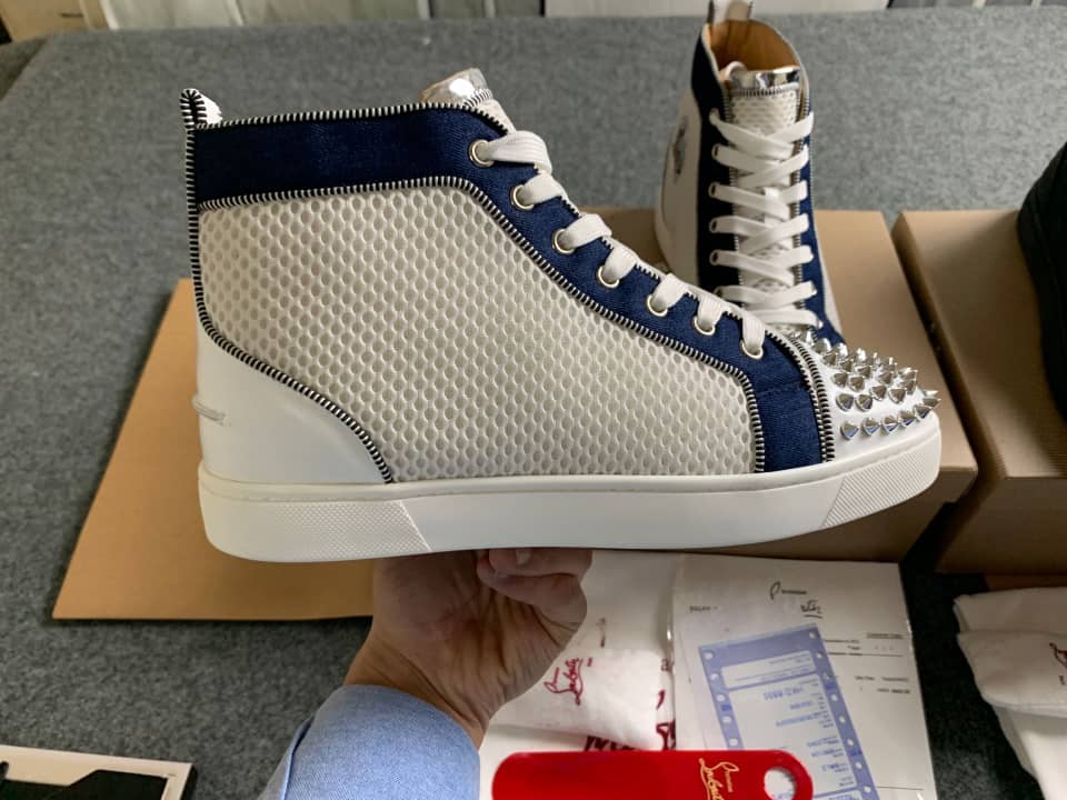 CHRISTIAN LOUBOUTIN HIGH-TOP SCHOENEN 0011
