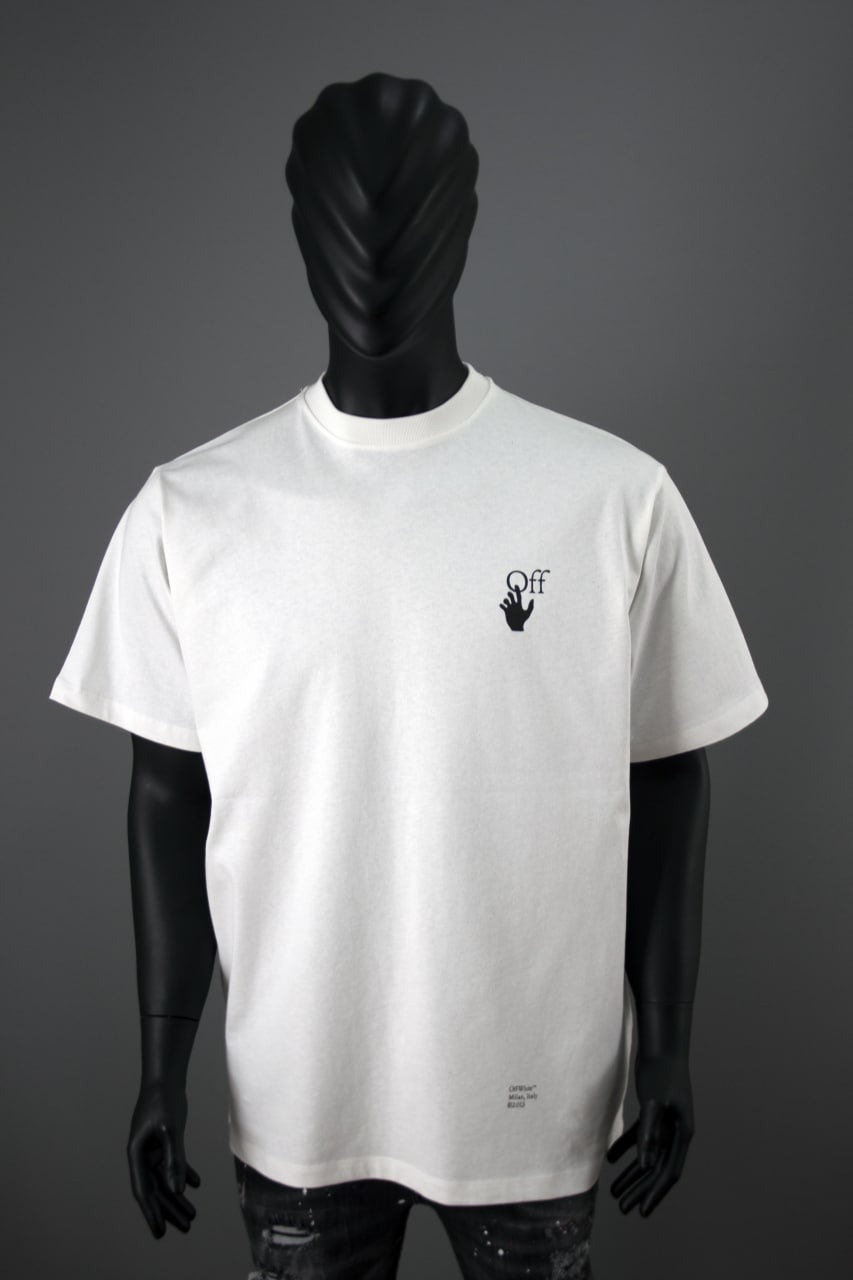 OFF-W T-SHIRT 0161 HALF OVERSIZED