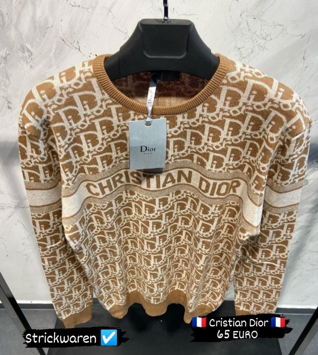 CD SWEATER 0018 KNITTED