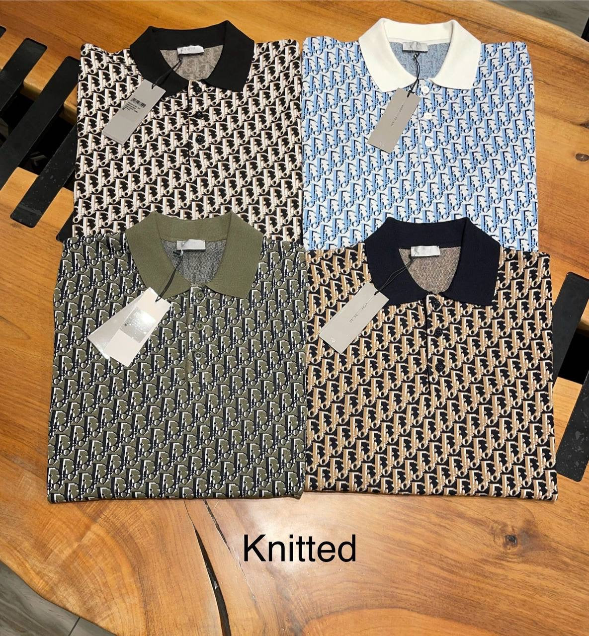 CD POLO T-SHIRT 0372 KNITTED