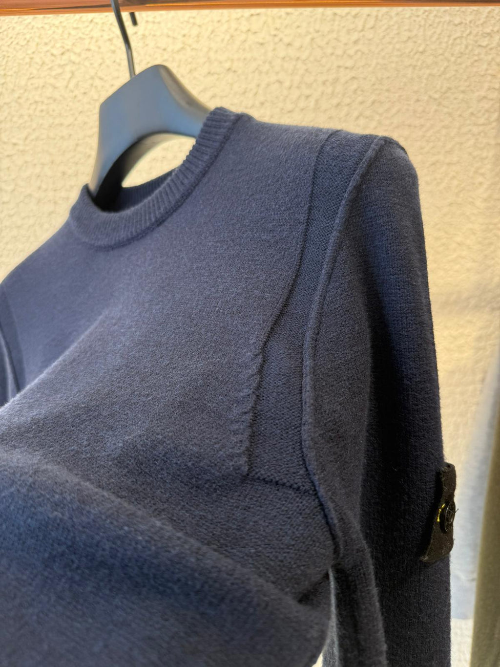 STONE ISLAND SWEATER 0355 KNITTED NAVYBLUE