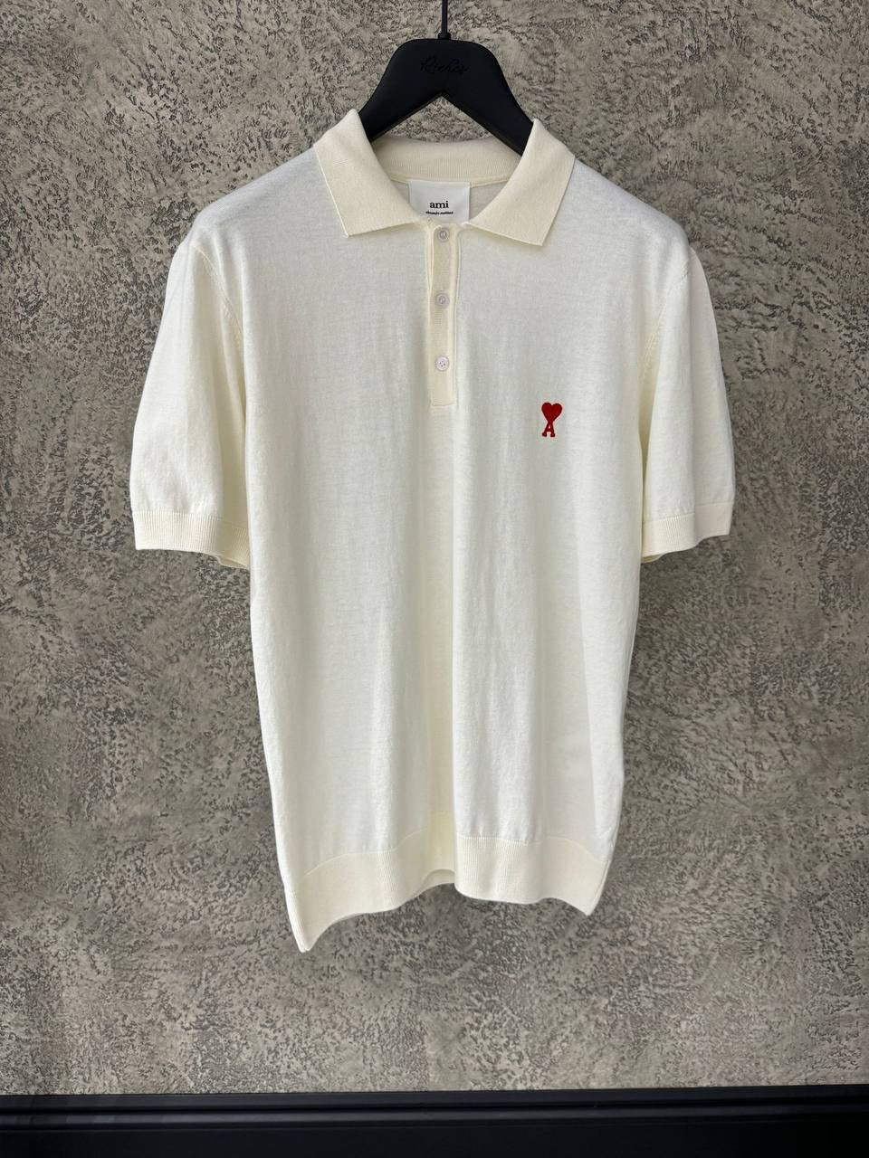 AMI PARIS T-SHIRT 0404 TRICOTÉ