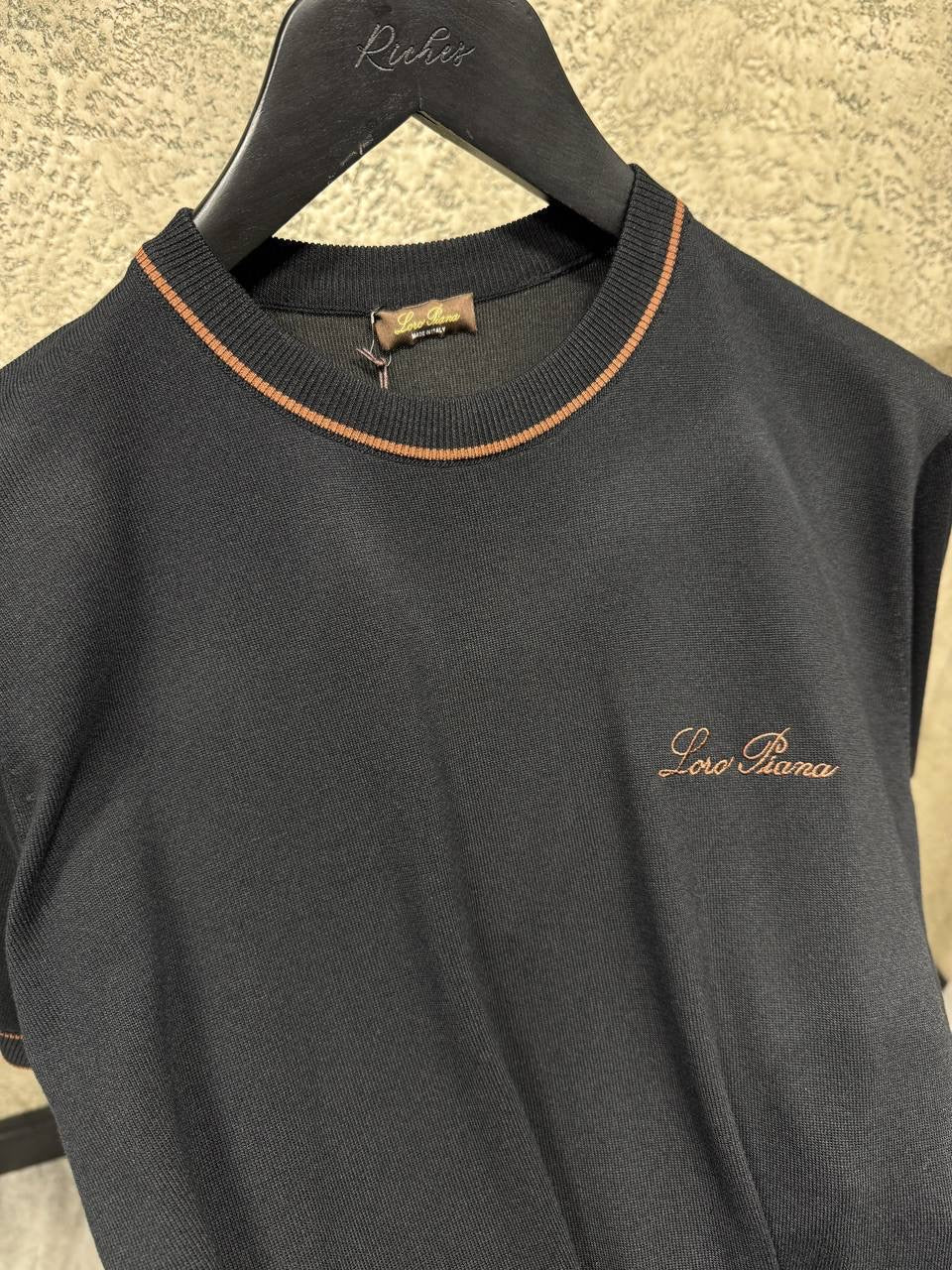 LORO PIANA T-SHIRT 0519 KNITTED