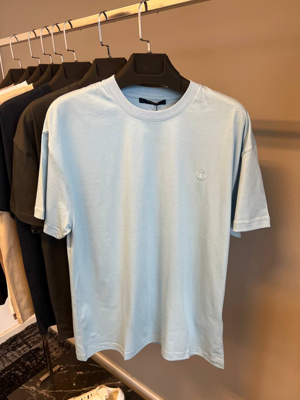 LV T-SHIRT 0577 LIGHTBLUE