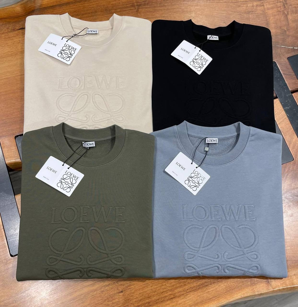 LOEWE SWEATER 0245 BEIGE