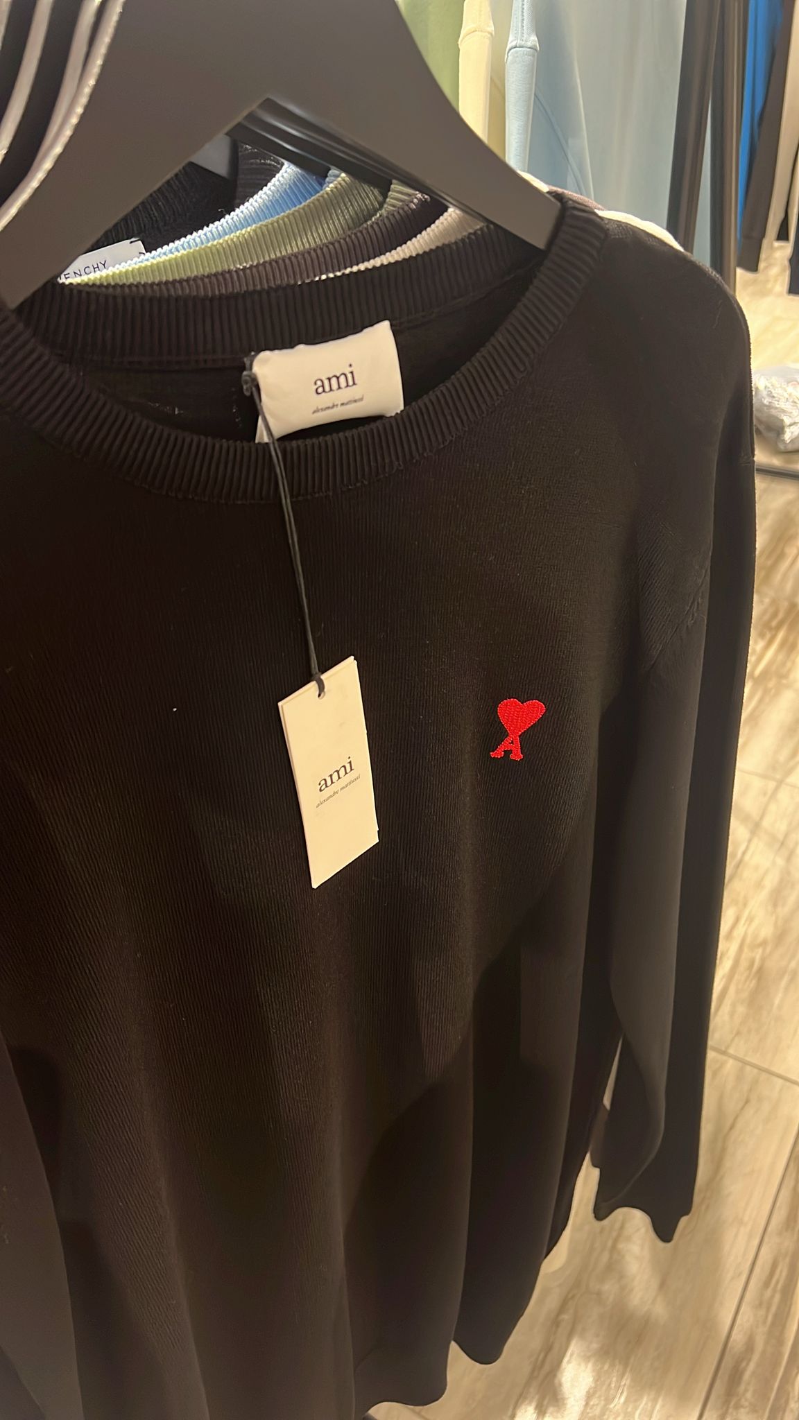 AMI PARIS SWEATER 0177 KNITTED