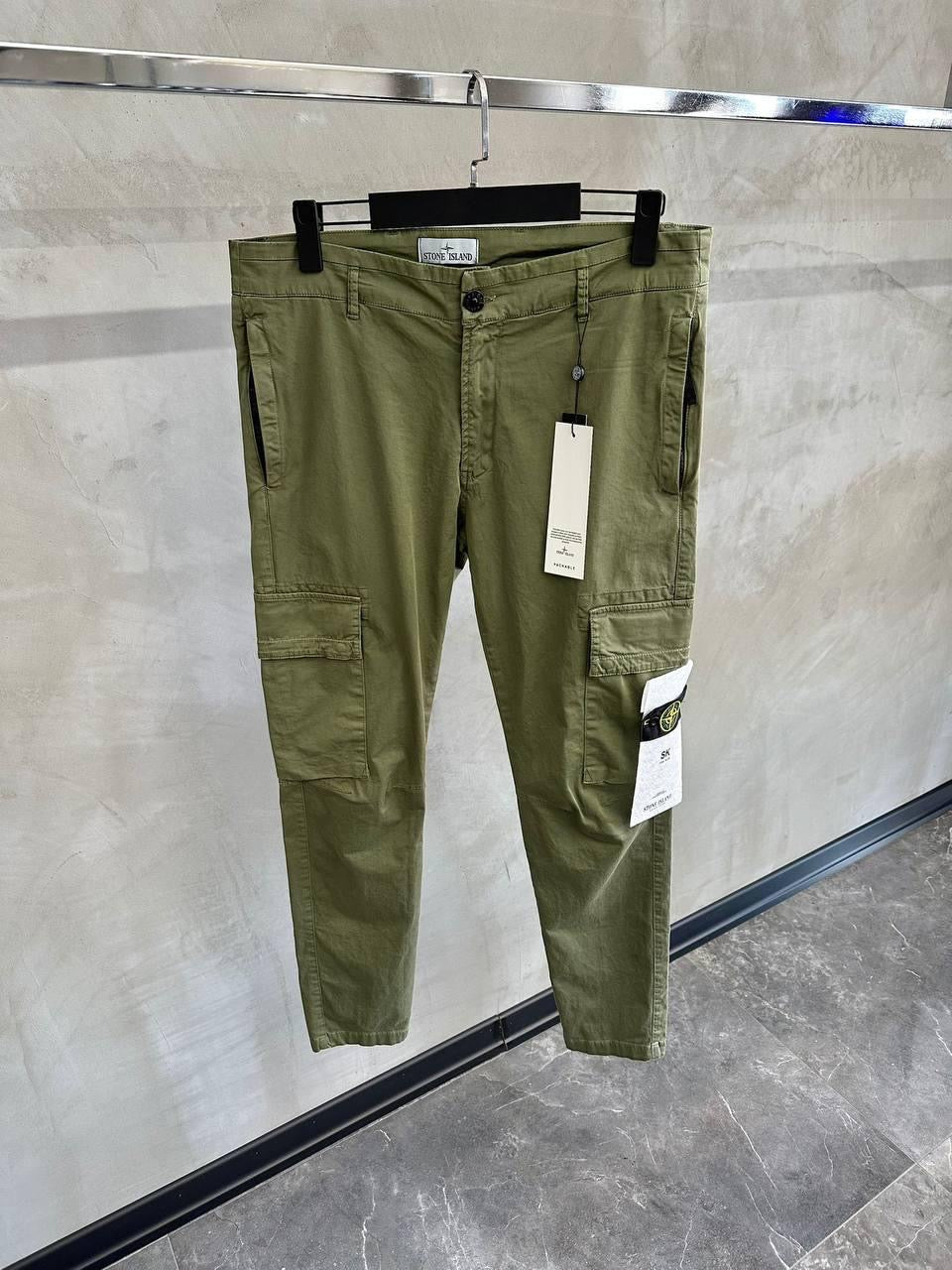 STONE I. CARGOBROEK 0004 KHAKI