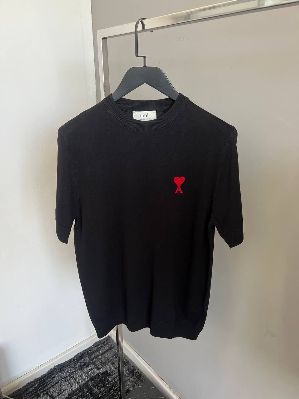 AMI PARIS T-SHIRT 0631 KNITTED