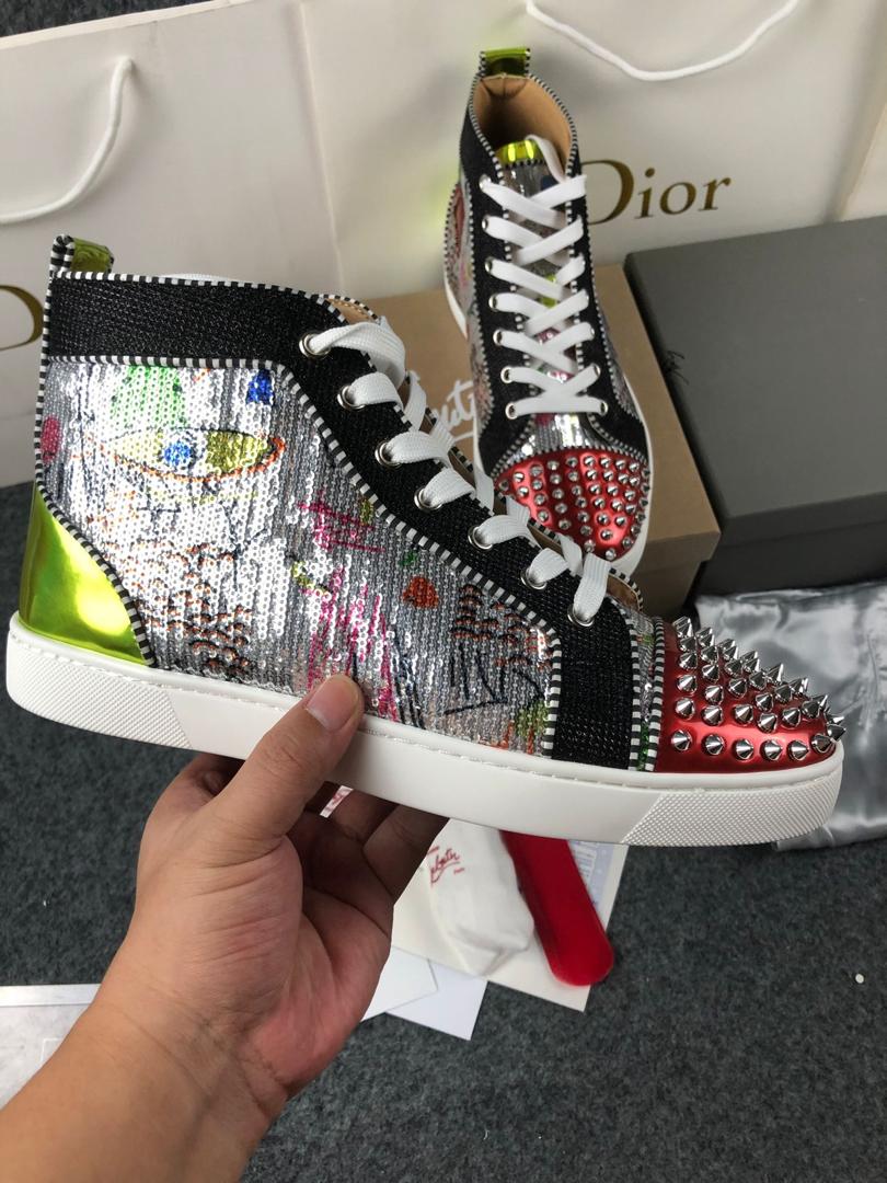 CHRISTIAN LOUBOUTIN HIGH-TOP SCHOENEN 0014