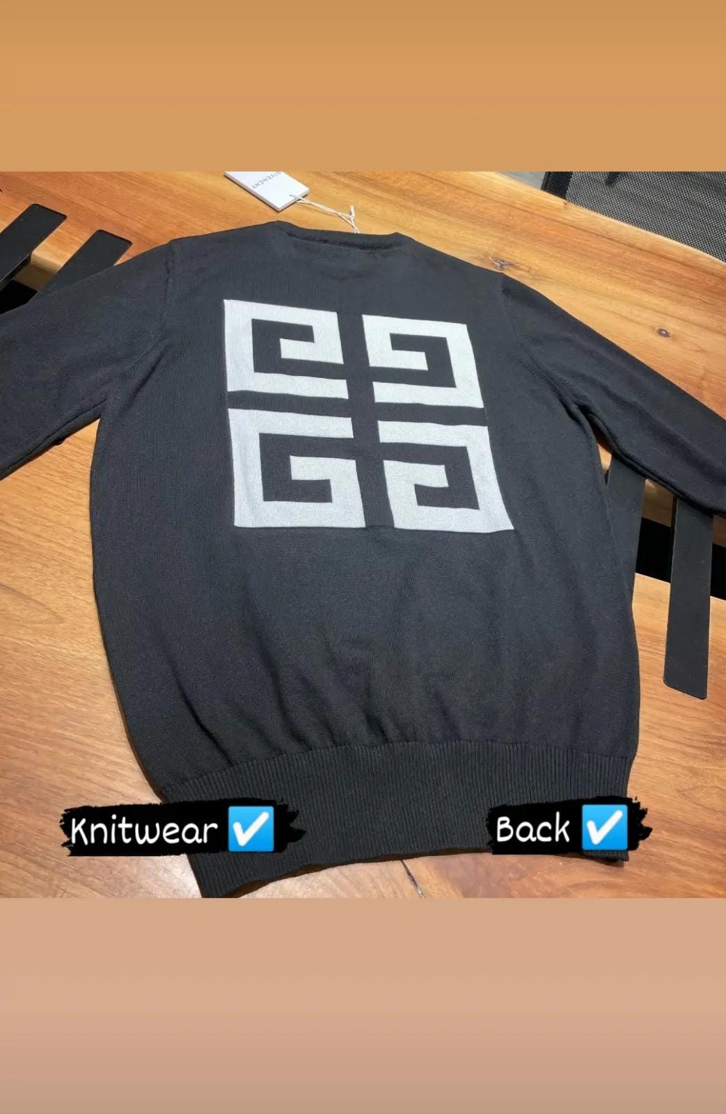 GIVENCHY SWEATER 0005 KNITTED