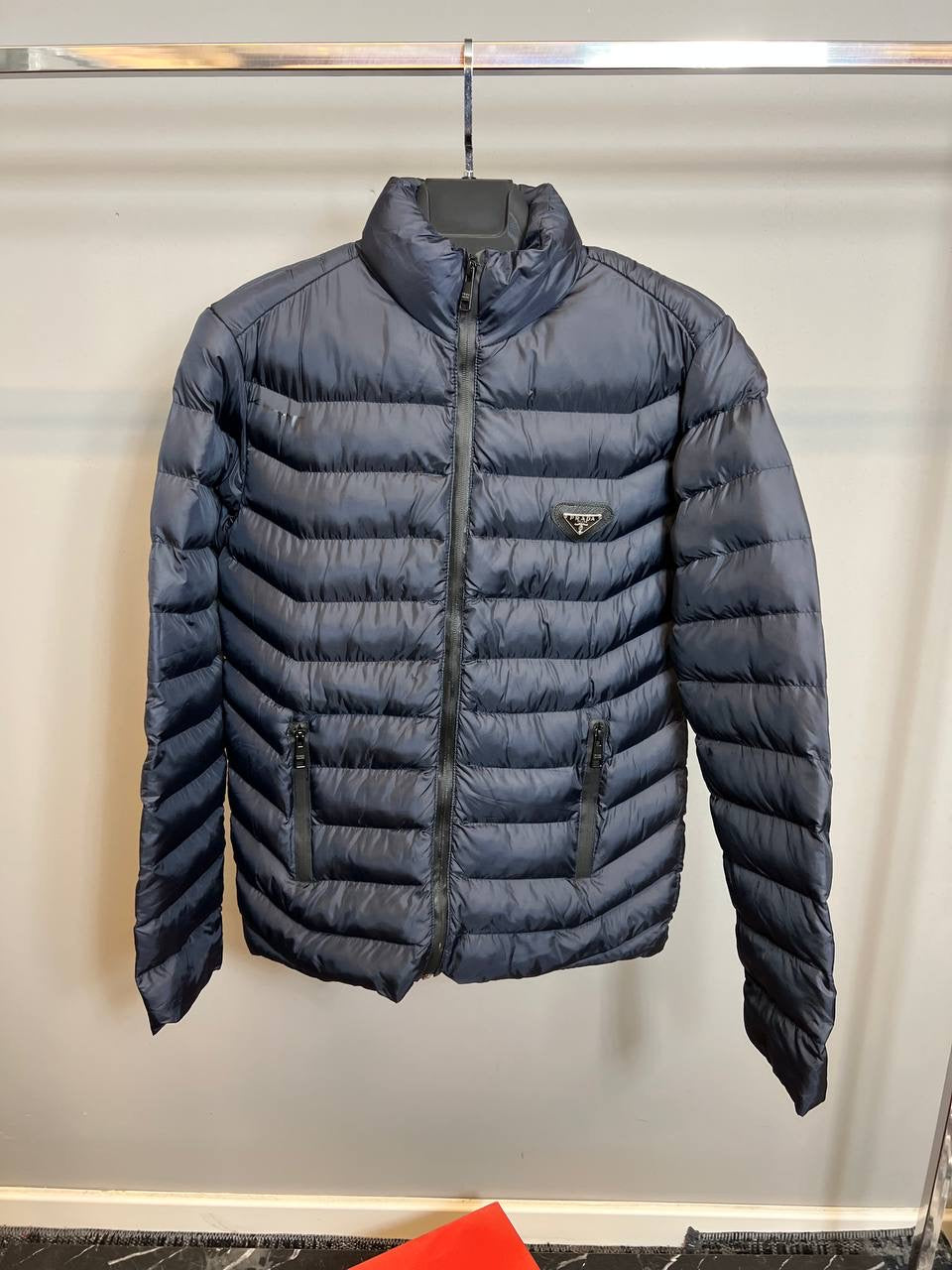 PRADA SEIZOENSJAS 0017 NAVYBLUE