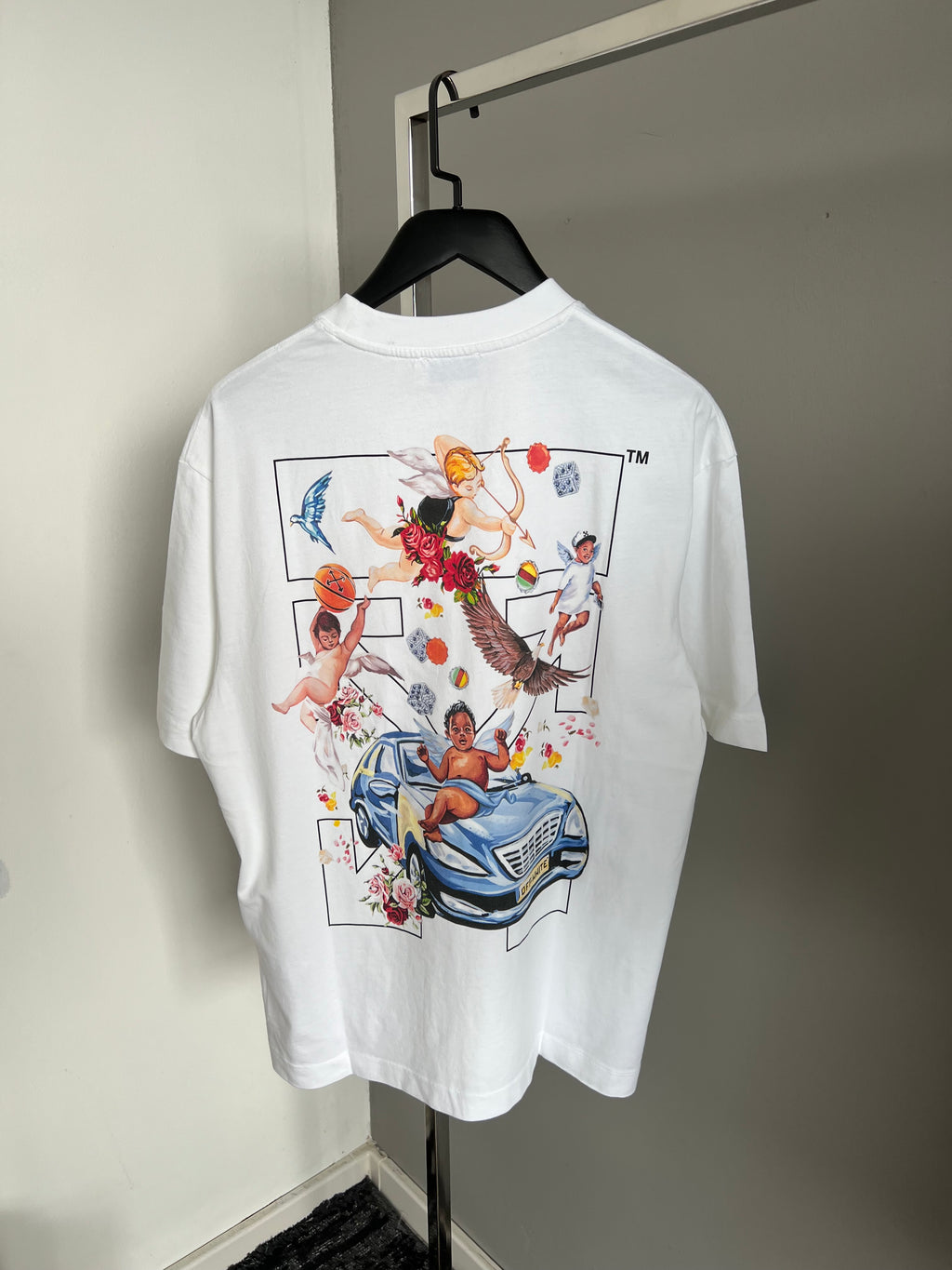 OFF-W T-SHIRT 0695 OVERSIZED