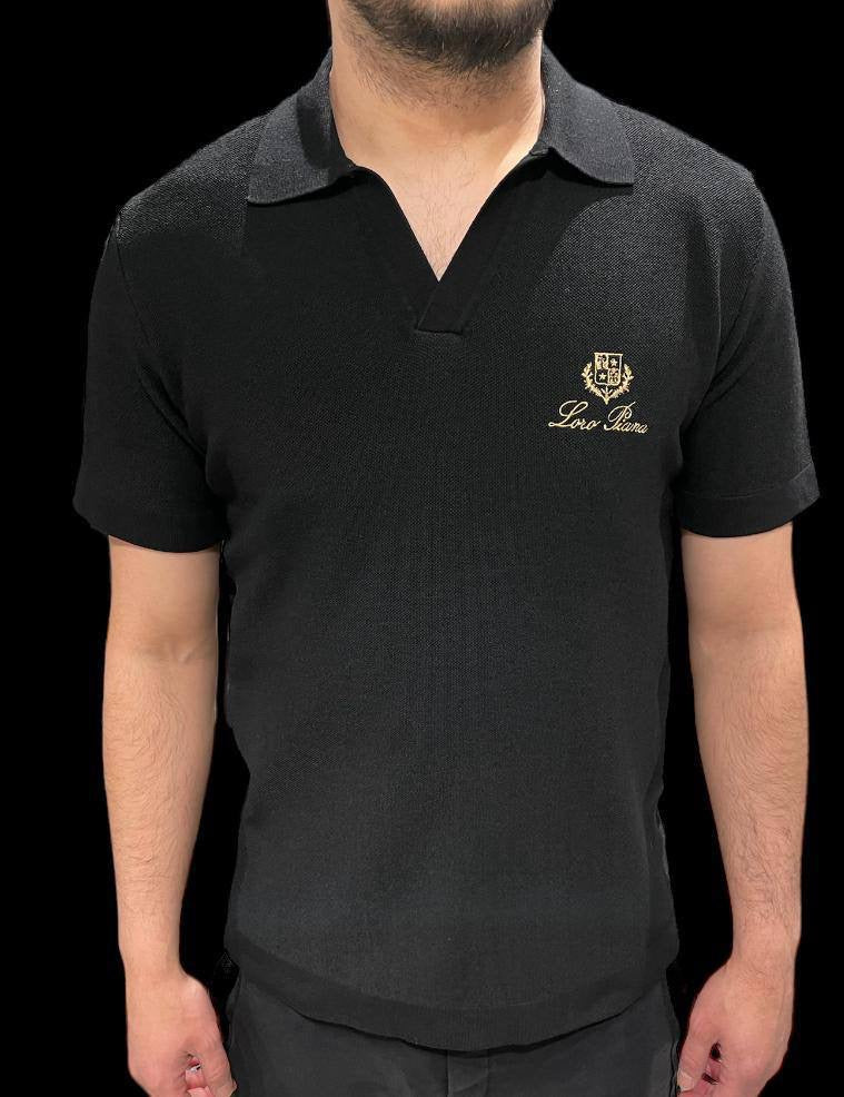 LORO PIANA POLO T-SHIRT 0394 KNITTED