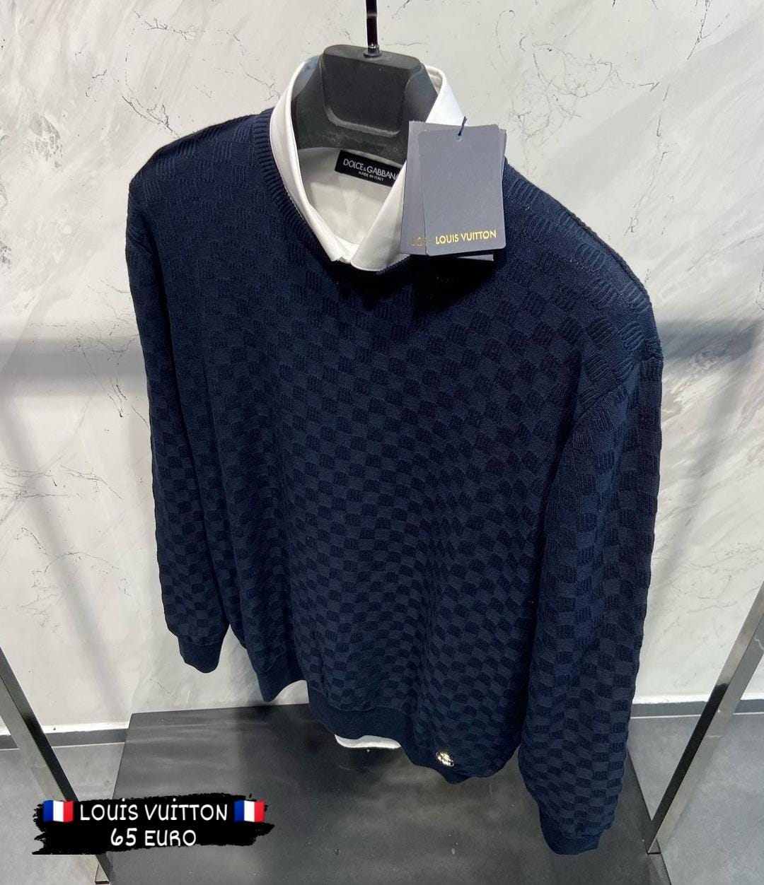 LV SWEATER 0022 KNITTED