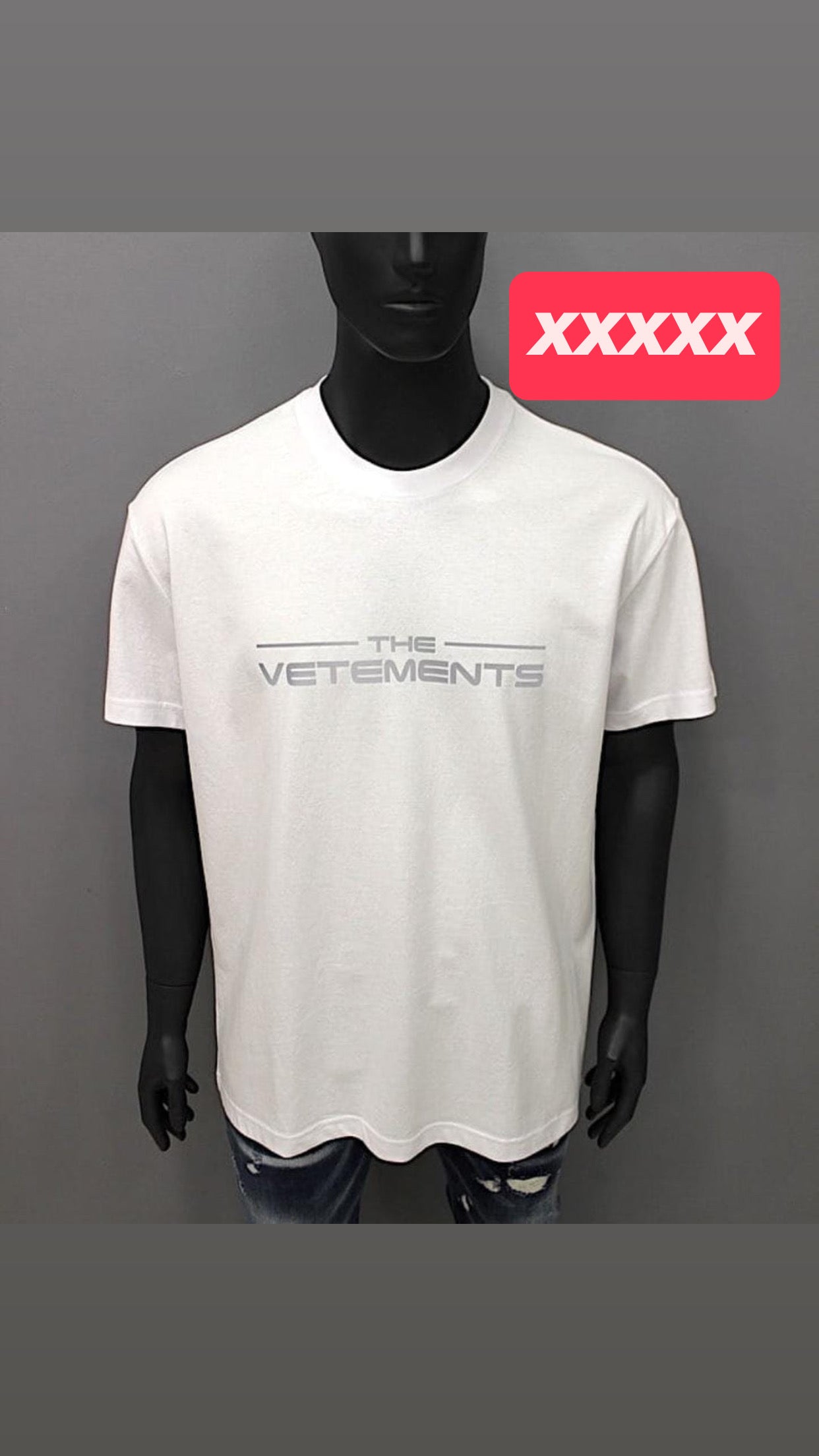 VTMNTS T-SHIRT 0054 Oversized