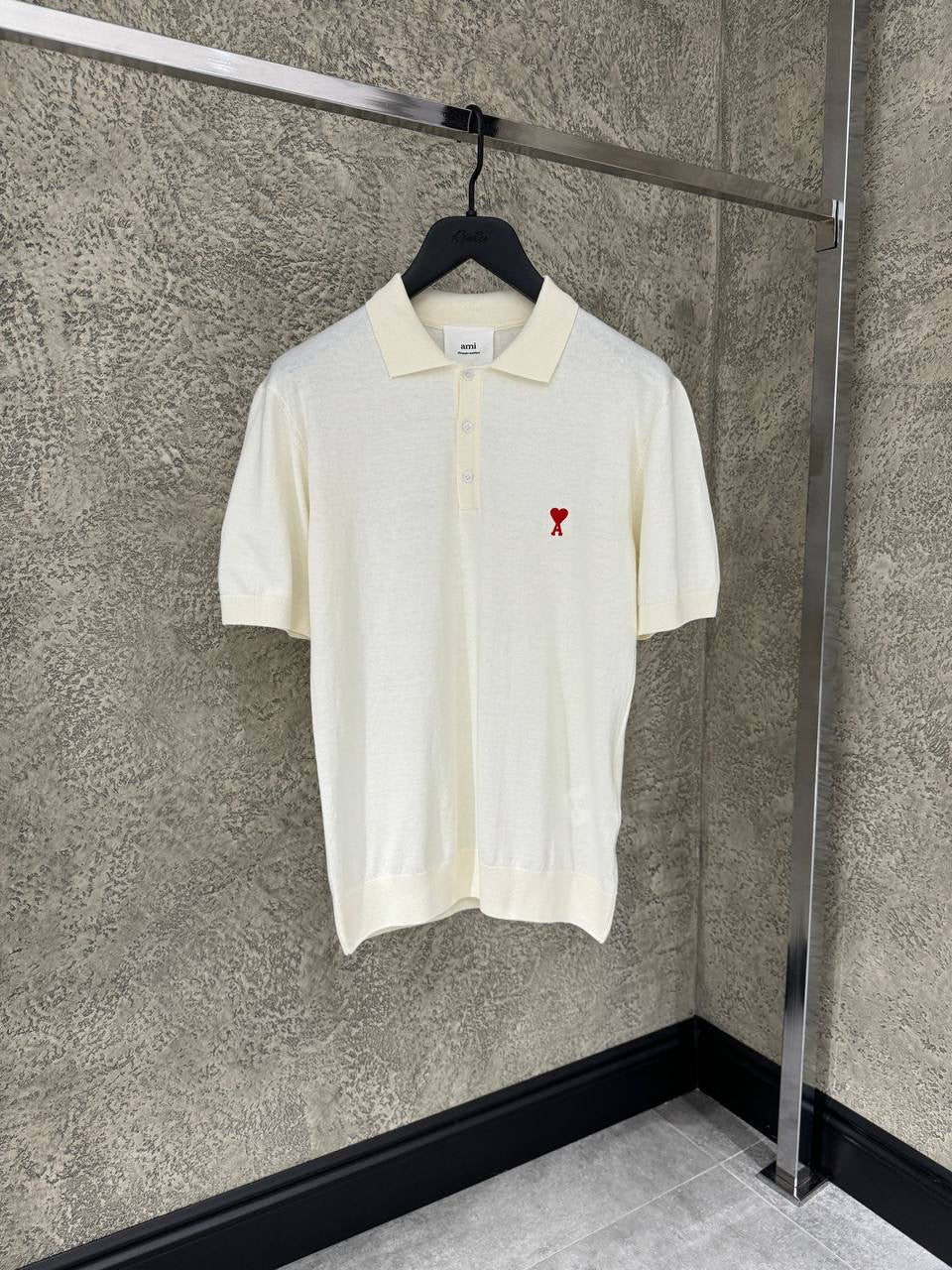 AMI PARIS T-SHIRT 0404 TRICOTÉ