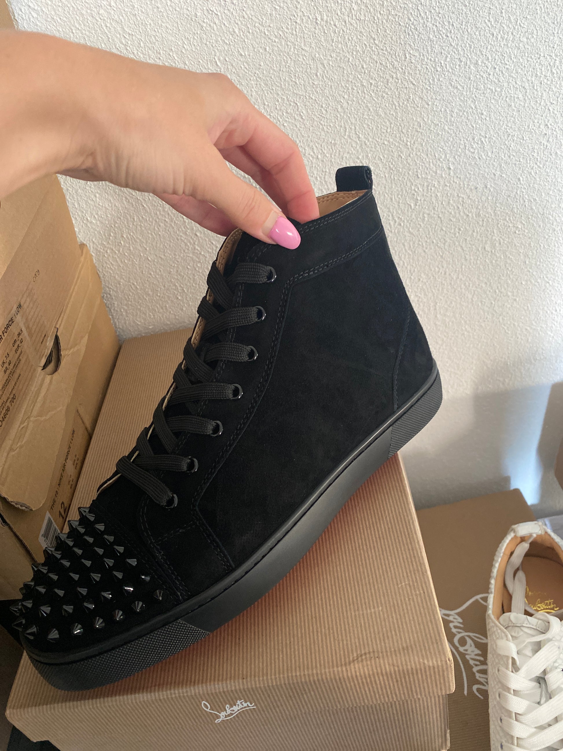 CHRISTIAN LOUBOUTIN HIGH-TOP SCHOENEN 0013