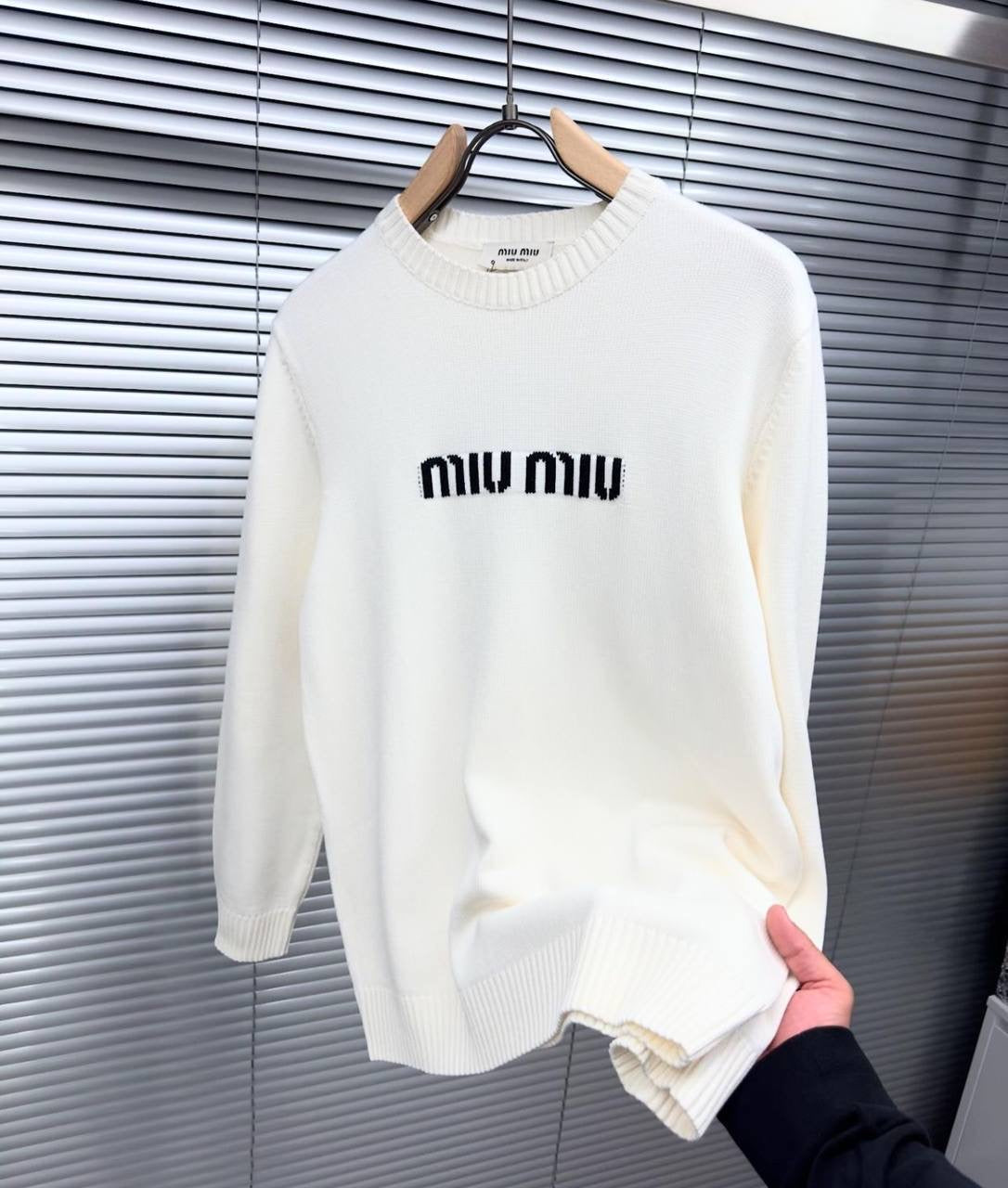 MIU MIU SWEATER 0220 KNITTED
