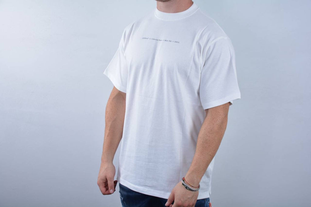 OFF-W T-SHIRT 0160 HALF OVERSIZED