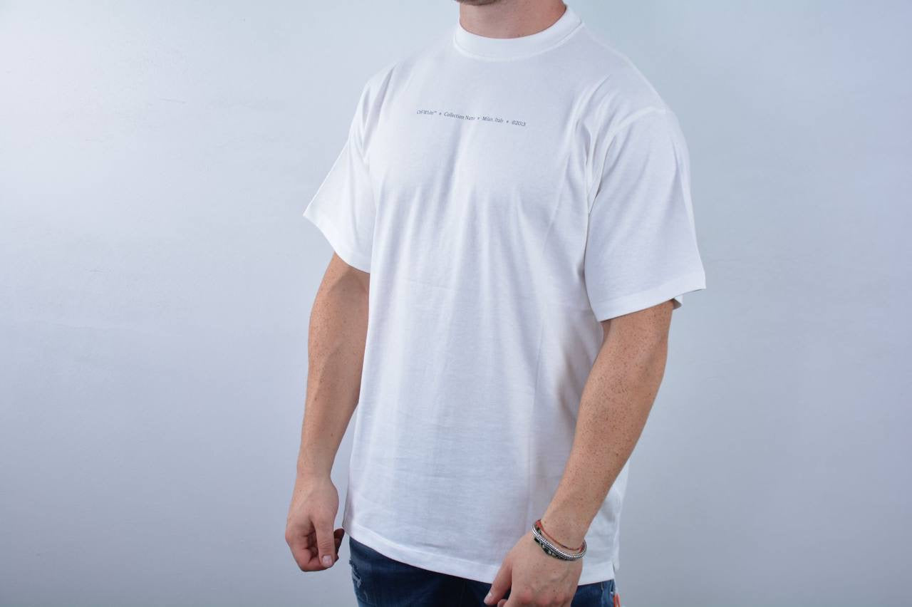 OFF-W T-SHIRT 0160 HALF OVERSIZED