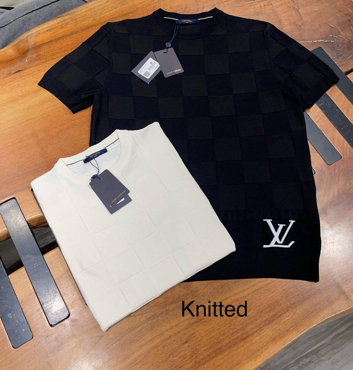 LV T-SHIRT 0434 KNITTED