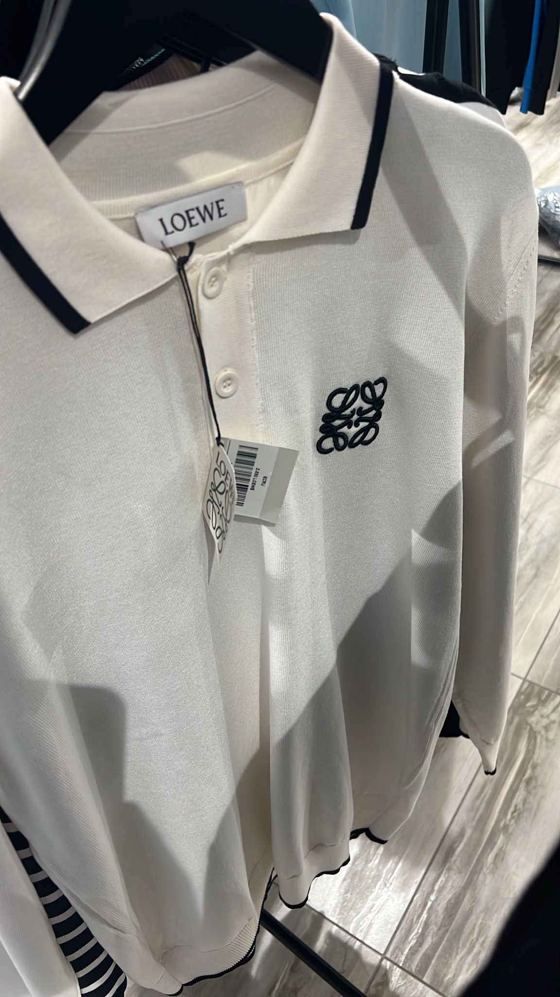 LOEWE POLO LONGSLEEVE 0185 KNITTED