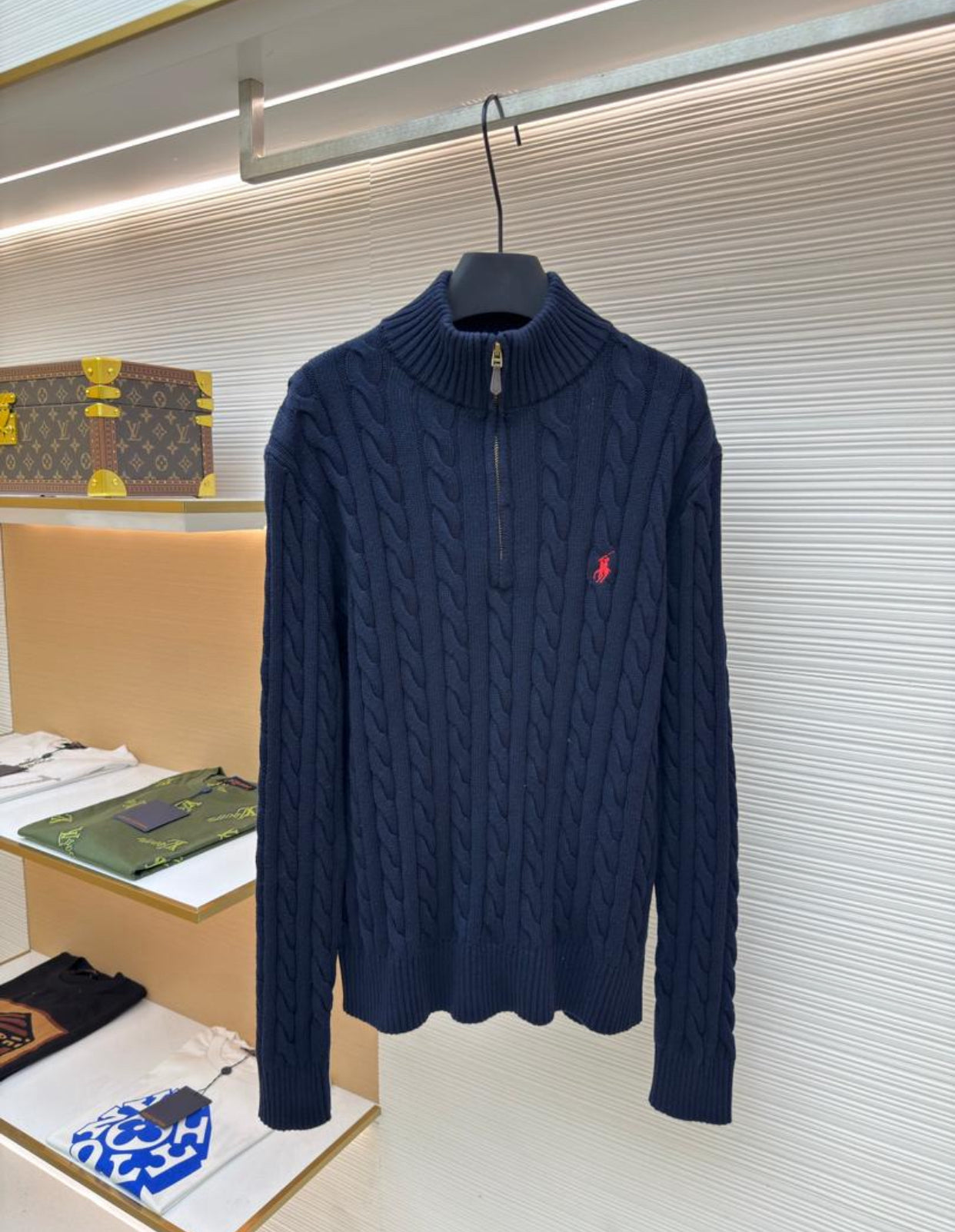 RALPH LAUREN SWEATER 0342 KNITTED