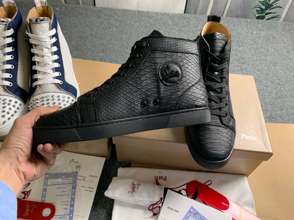 CHRISTIAN LOUBOUTIN HIGH-TOP SCHOENEN 0006
