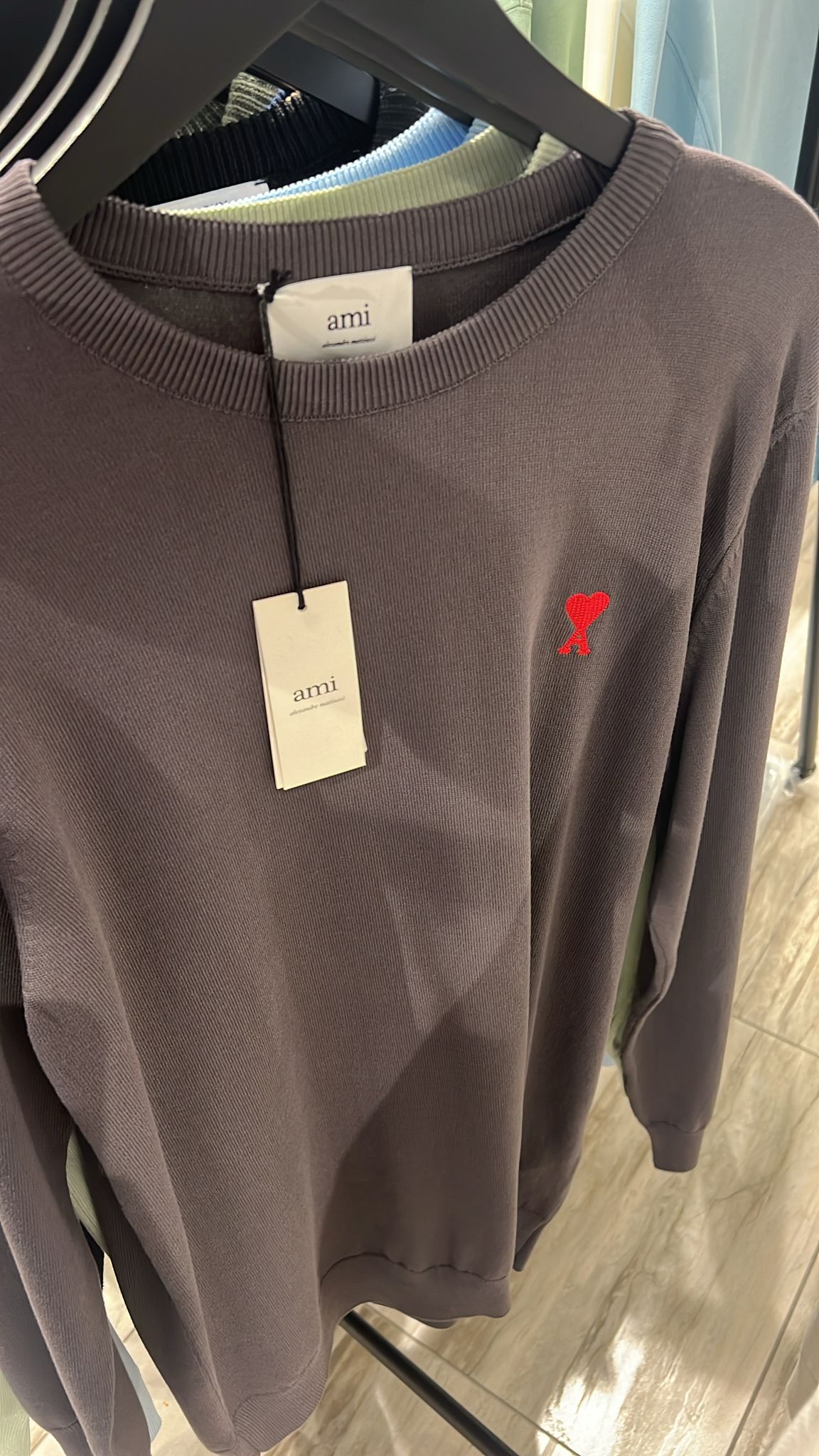 AMI PARIS SWEATER 0179 KNITTED