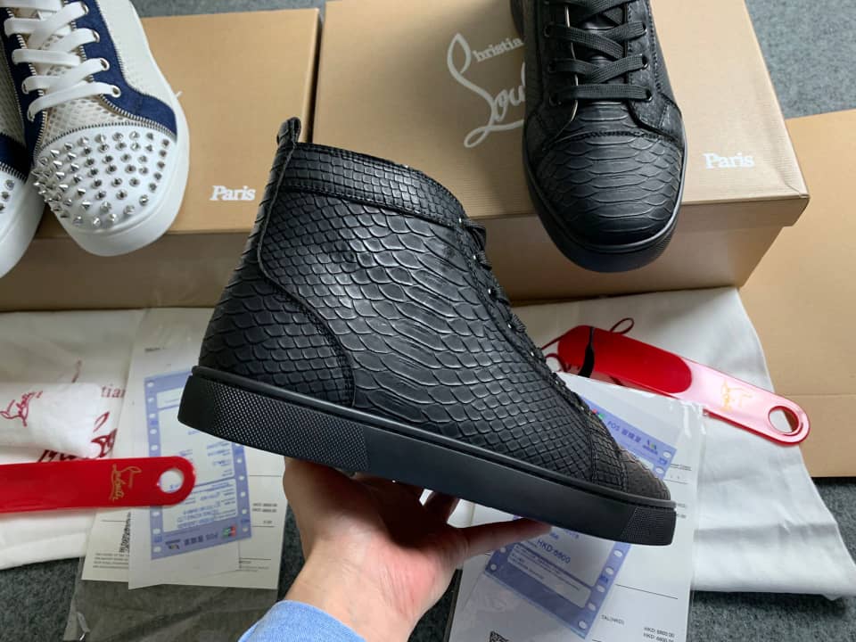 CHRISTIAN LOUBOUTIN HIGH-TOP SCHOENEN 0006