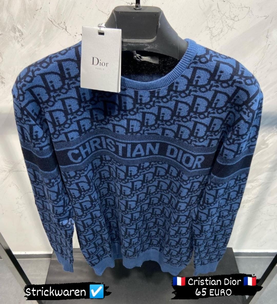 CD SWEATER 0017 KNITTED