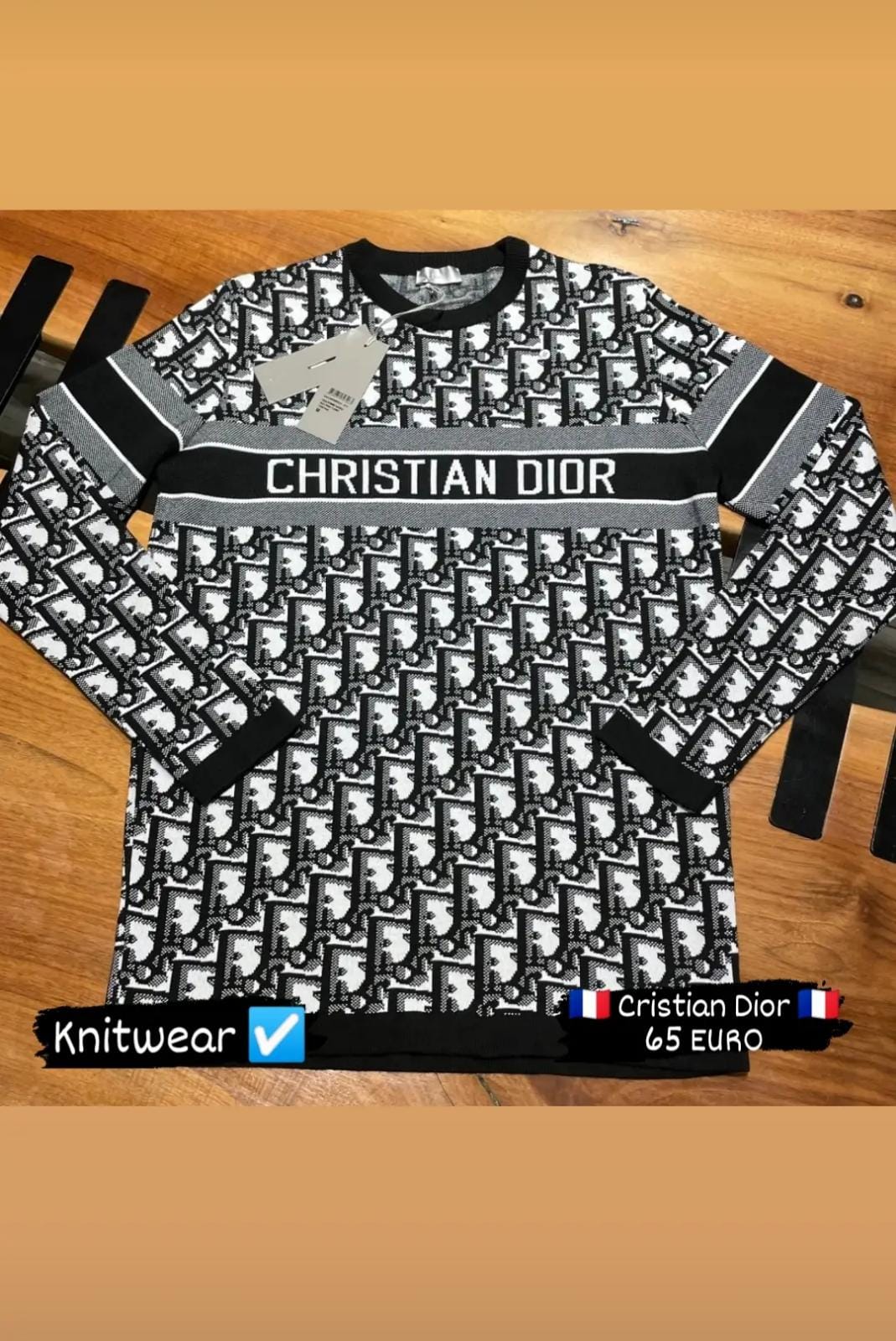 CD SWEATER 0006 KNITTED