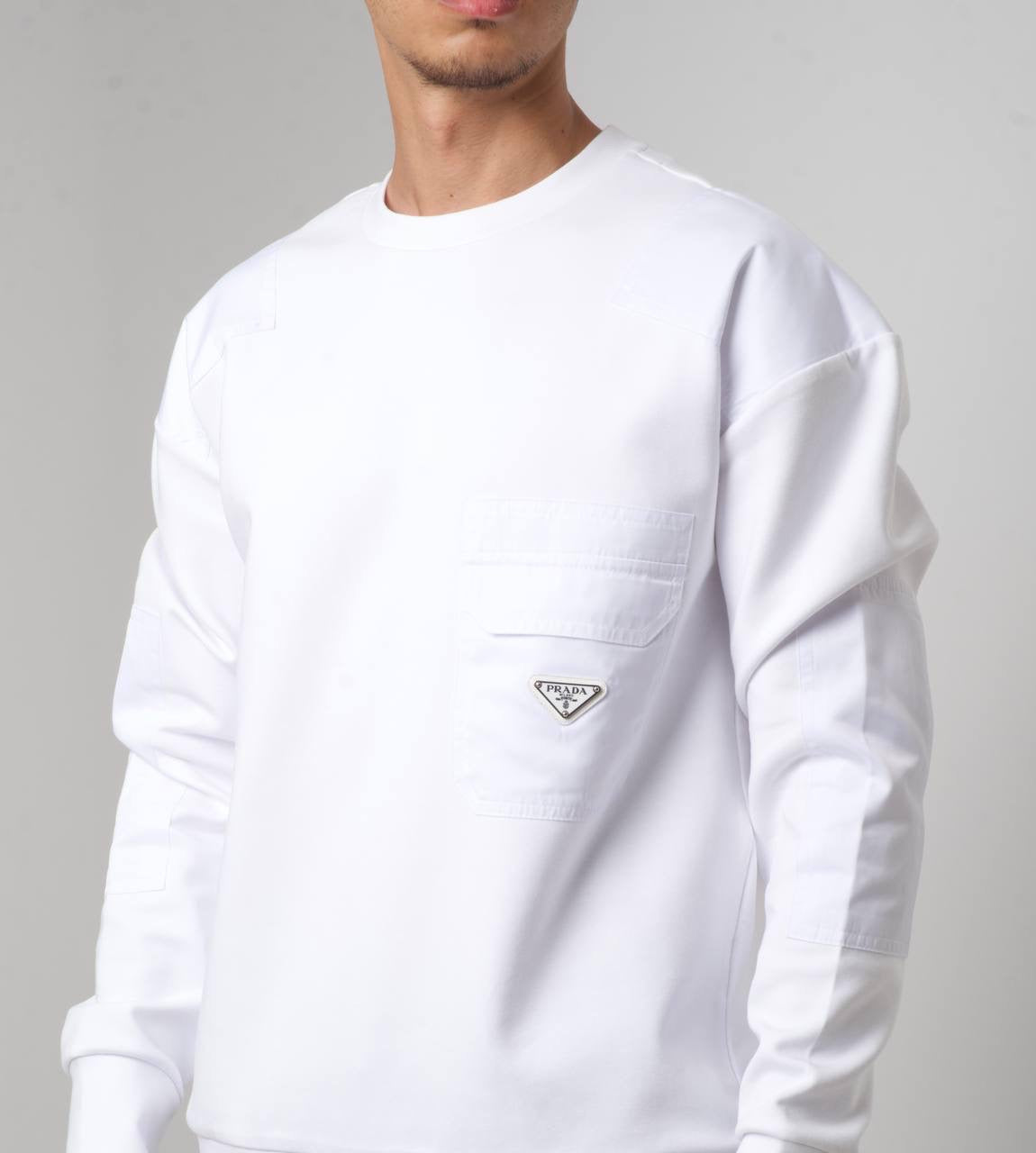 PRADA SWEATER 0258 WHITE