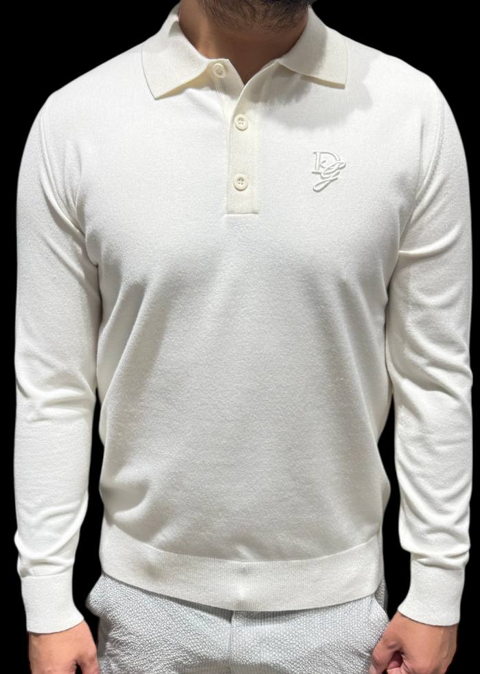 DG POLO SWEATER 0314 KNITTED
