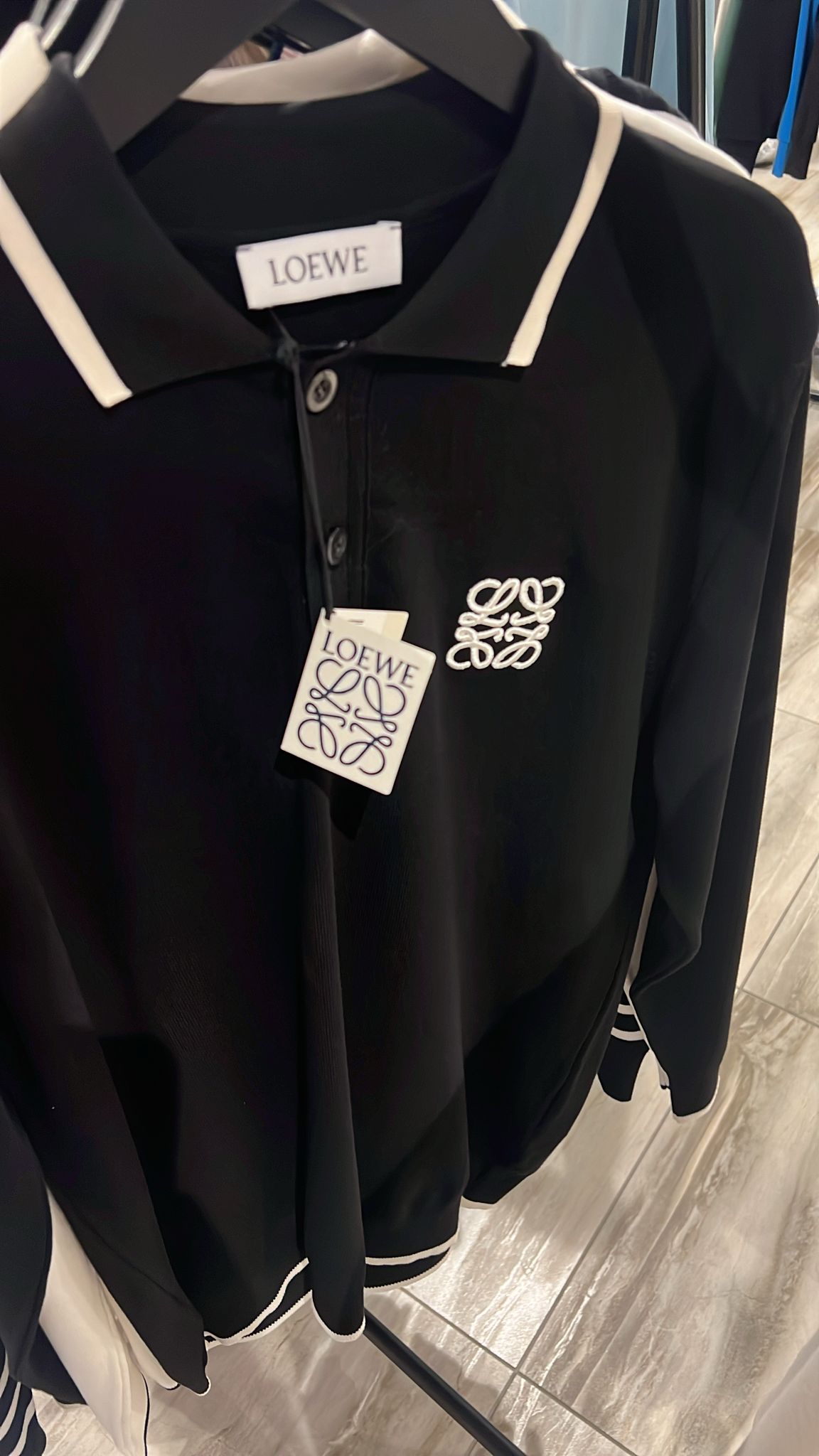 LOEWE POLO LONGSLEEVE 0184 KNITTED