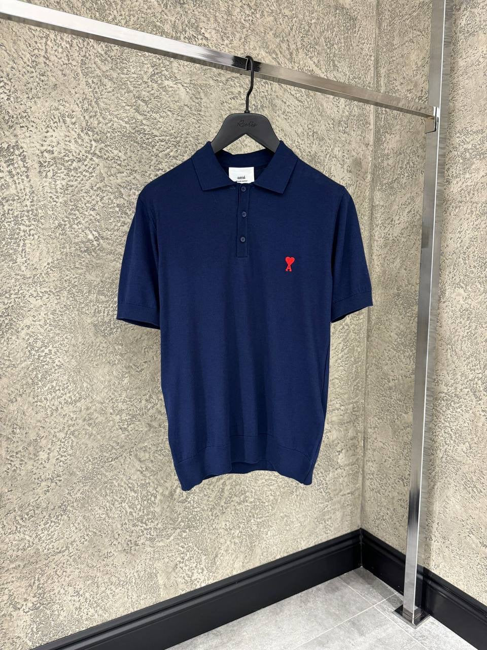 AMI PARIS T-SHIRT 0406 KNITTED