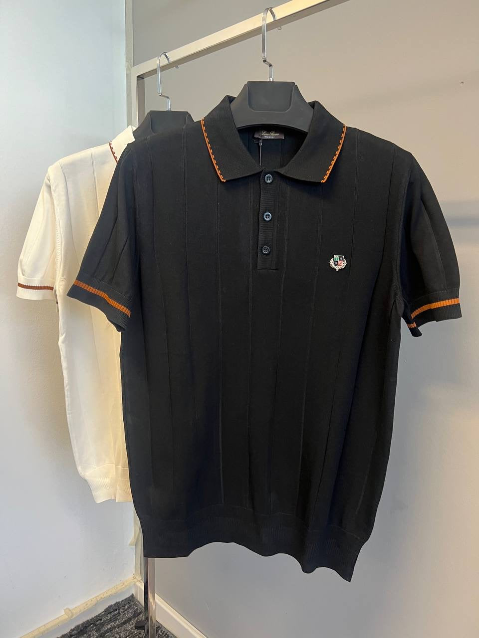 LORO PIANA POLO T-SHIRT 0396 KNITTED
