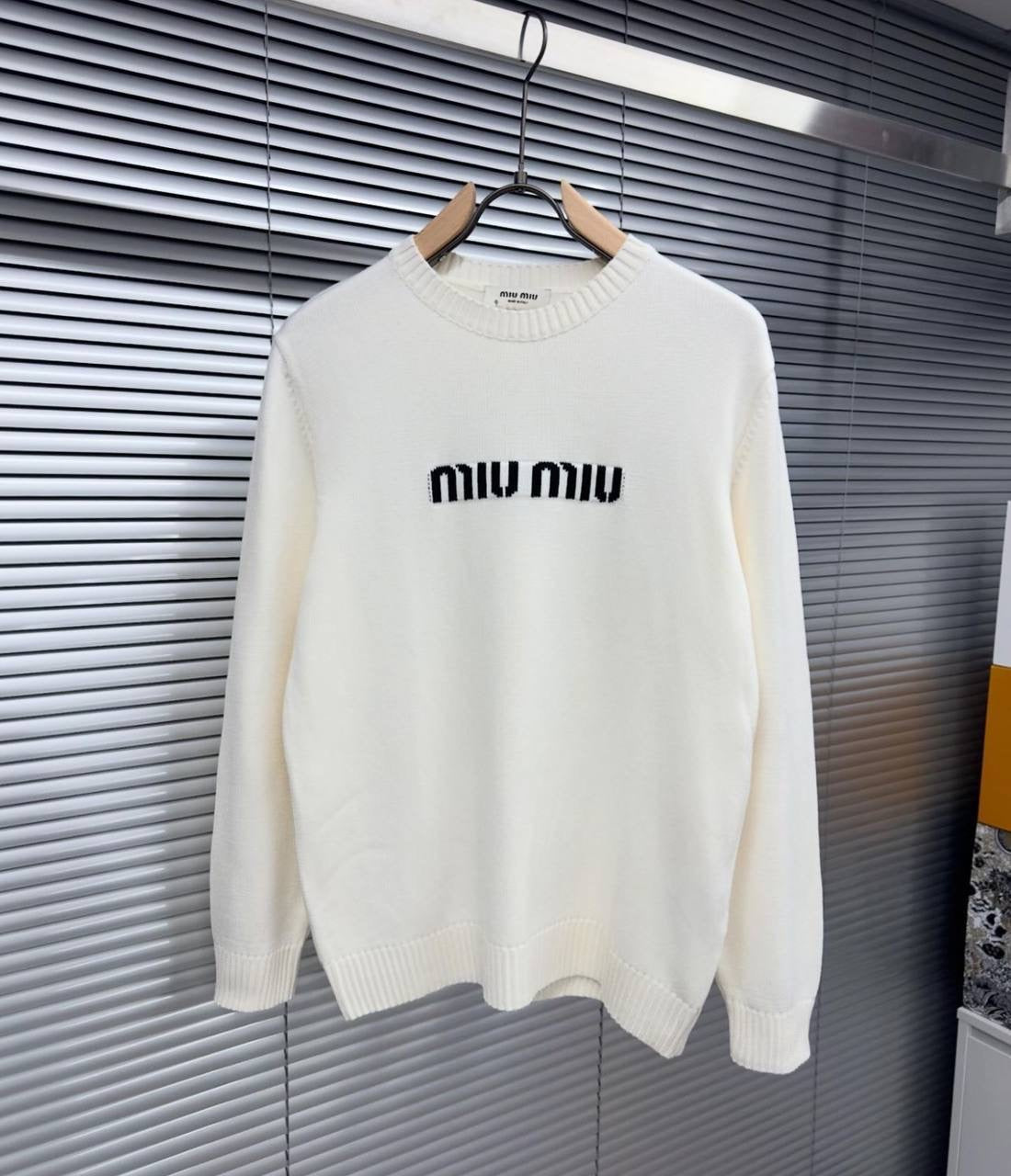 MIU MIU SWEATER 0220 KNITTED