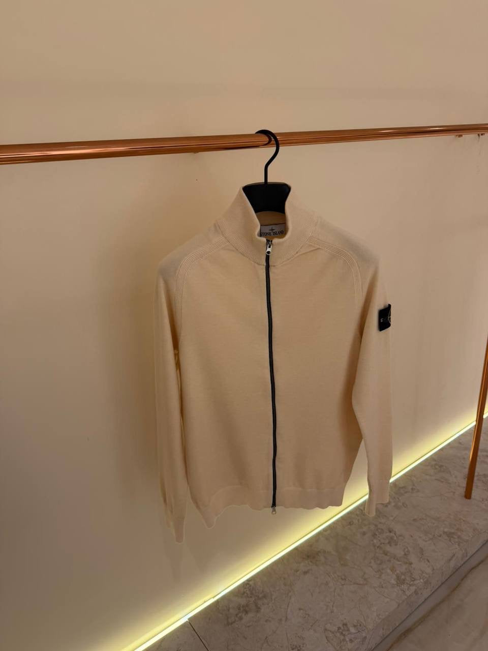 STONE ISLAND FULL ZIP SWEATER 0323 KNITTED