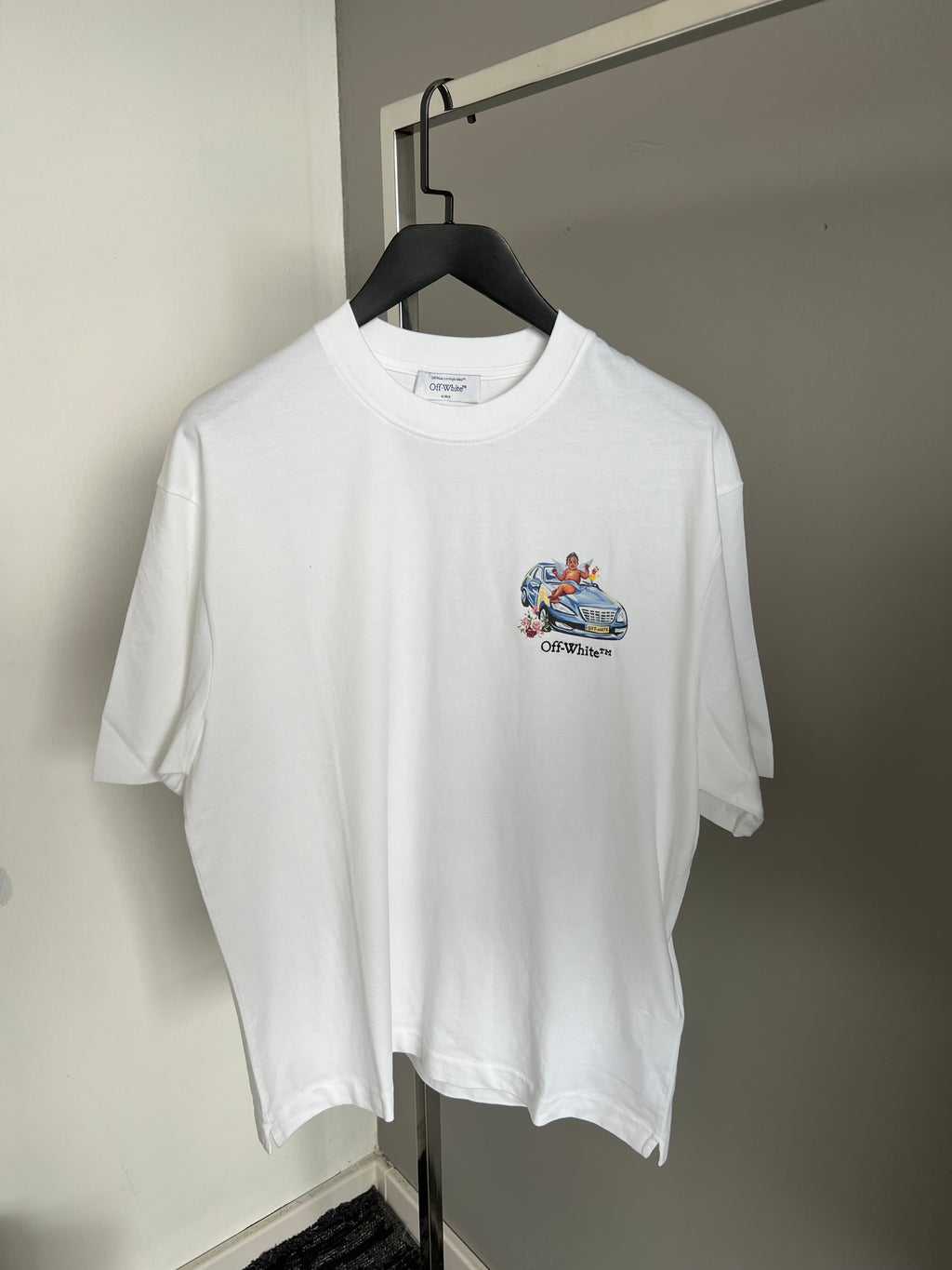 OFF-W T-SHIRT 0695 OVERSIZED