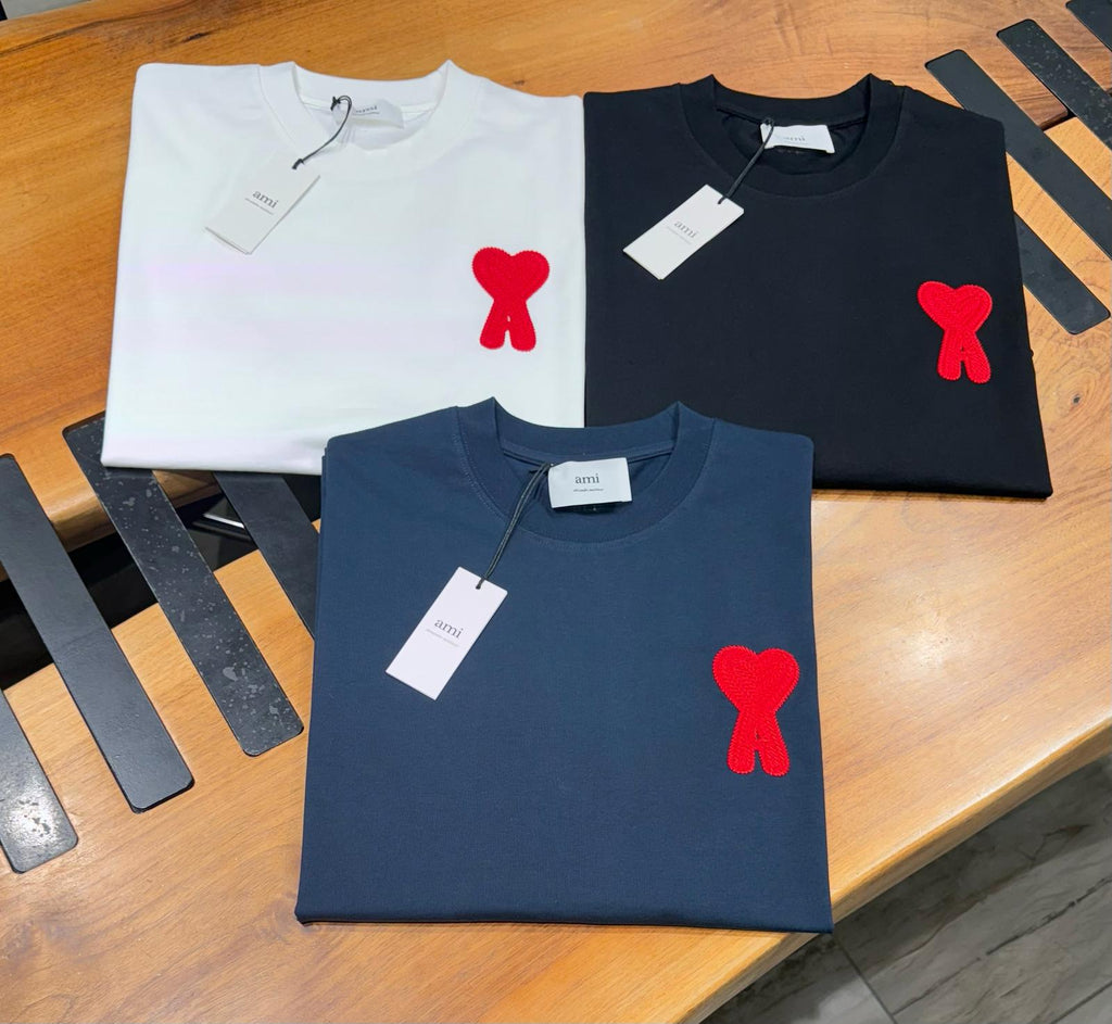 AMI PARIS T-SHIRT 0700 OVERSIZED