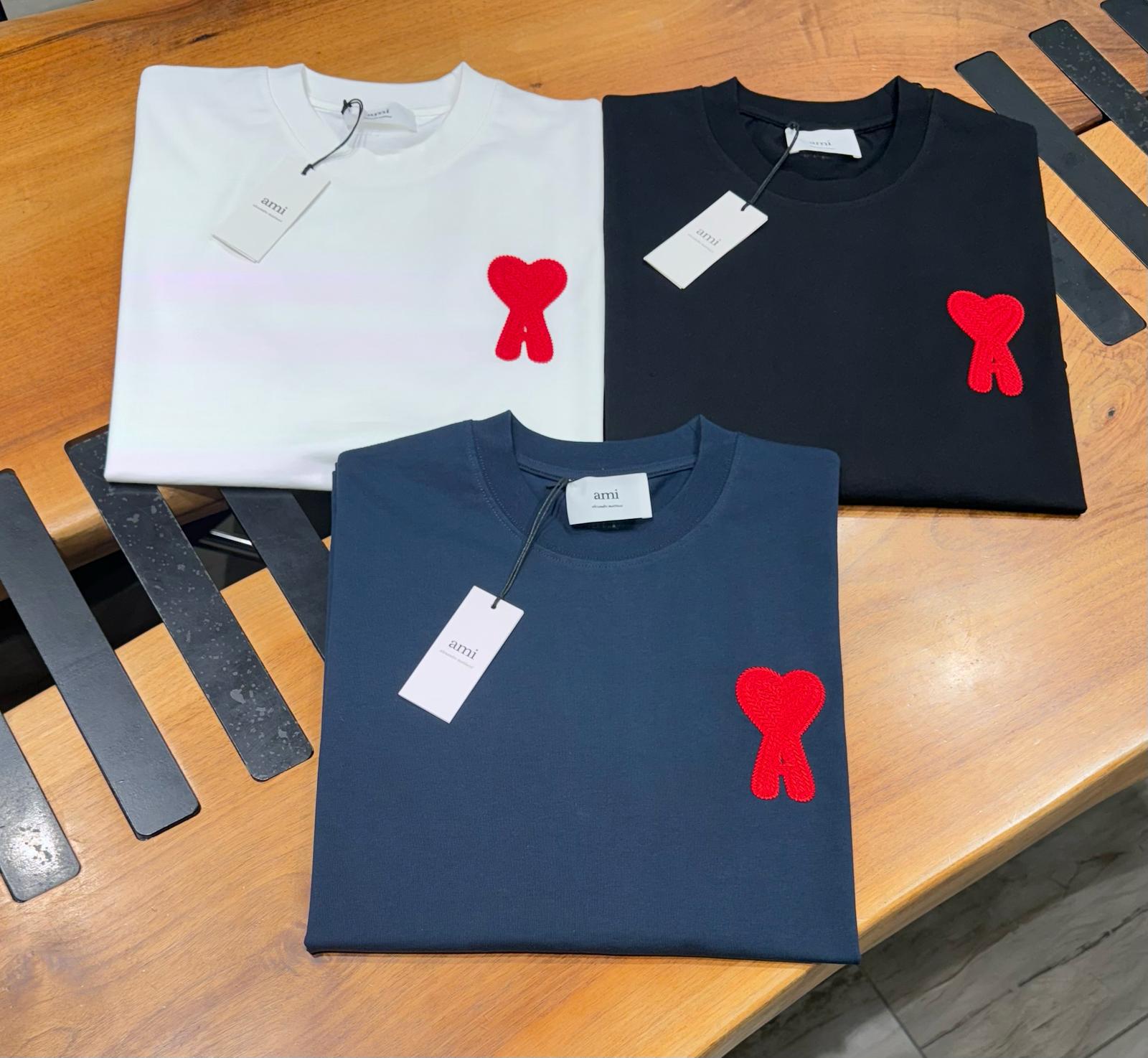 AMI PARIS T-SHIRT 0700 OVERSIZED