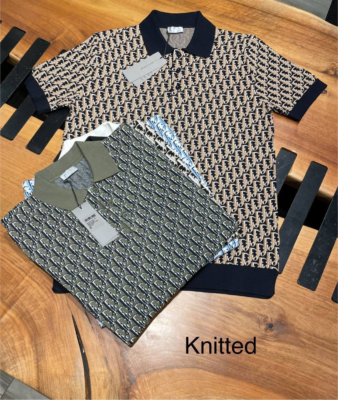 CD POLO T-SHIRT 0372 KNITTED
