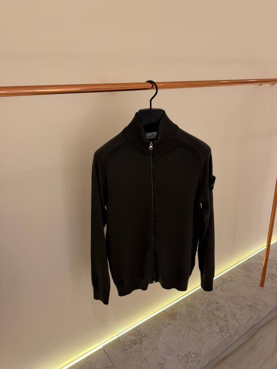 STONE ISLAND FULL ZIP SWEATER 0323 KNITTED